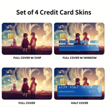 Load image into Gallery viewer, Anime ERASED Credit Card Skins (4-in-1 Pack)