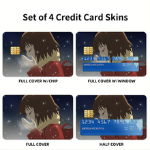 Load image into Gallery viewer, Anime ERASED Credit Card Skins (4-in-1 Pack)