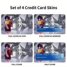 Load image into Gallery viewer, Anime ERASED Credit Card Skins (4-in-1 Pack)