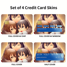Load image into Gallery viewer, Anime ERASED Credit Card Skins (4-in-1 Pack)