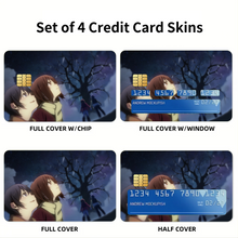 Load image into Gallery viewer, Anime ERASED Credit Card Skins (4-in-1 Pack)