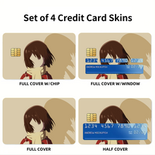 Load image into Gallery viewer, Anime ERASED Credit Card Skins (4-in-1 Pack)
