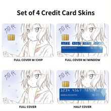 Load image into Gallery viewer, Anime ERASED Credit Card Skins (4-in-1 Pack)