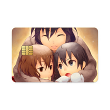 Load image into Gallery viewer, Anime ERASED Credit Card Skins (4-in-1 Pack)