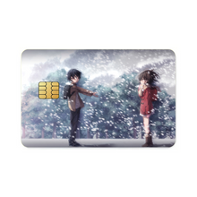 Load image into Gallery viewer, Anime ERASED Credit Card Skins (4-in-1 Pack)