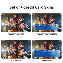 Load image into Gallery viewer, Anime Fairy Tail Credit Card Skins (4-in-1 Pack)