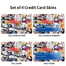 Load image into Gallery viewer, Anime Fairy Tail Credit Card Skins (4-in-1 Pack)