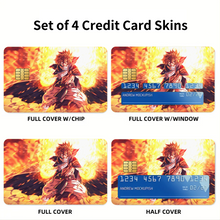 Load image into Gallery viewer, Anime Fairy Tail Credit Card Skins (4-in-1 Pack)