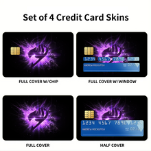 Load image into Gallery viewer, Anime Fairy Tail Credit Card Skins (4-in-1 Pack)