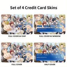Load image into Gallery viewer, Anime Fairy Tail Credit Card Skins (4-in-1 Pack)