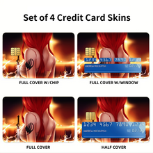 Load image into Gallery viewer, Anime Fairy Tail Credit Card Skins (4-in-1 Pack)