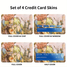Load image into Gallery viewer, Anime Fairy Tail Credit Card Skins (4-in-1 Pack)