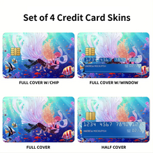Load image into Gallery viewer, Anime Fairy Tail Credit Card Skins (4-in-1 Pack)