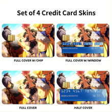 Load image into Gallery viewer, Anime Fairy Tail Credit Card Skins (4-in-1 Pack)