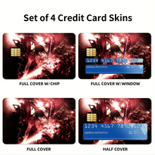 Load image into Gallery viewer, Anime Fairy Tail Credit Card Skins (4-in-1 Pack)
