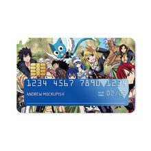 Load image into Gallery viewer, Anime Fairy Tail Credit Card Skins (4-in-1 Pack)