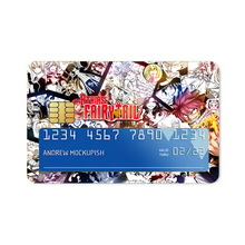 Load image into Gallery viewer, Anime Fairy Tail Credit Card Skins (4-in-1 Pack)