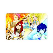 Load image into Gallery viewer, Anime Fairy Tailr Credit Card Skins (4-in-1 Pack)