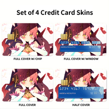 Load image into Gallery viewer, Anime Fate/Apocrypha Credit Card Skins (4-in-1 Pack)