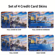 Load image into Gallery viewer, Anime Fate/Apocrypha Credit Card Skins (4-in-1 Pack)