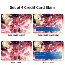 Load image into Gallery viewer, Anime Fate/Apocrypha Credit Card Skins (4-in-1 Pack)