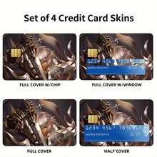 Load image into Gallery viewer, Anime Fate/Apocrypha Credit Card Skins (4-in-1 Pack)