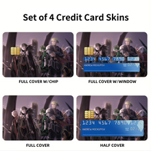 Load image into Gallery viewer, Anime Fate/Apocrypha Credit Card Skins (4-in-1 Pack)