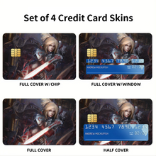 Load image into Gallery viewer, Anime Fate/Apocrypha Credit Card Skins (4-in-1 Pack)