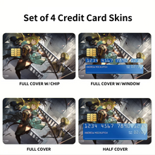 Load image into Gallery viewer, Anime Fate/Apocrypha Credit Card Skins (4-in-1 Pack)