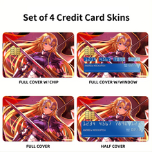 Load image into Gallery viewer, Anime Fate/Apocrypha Credit Card Skins (4-in-1 Pack)