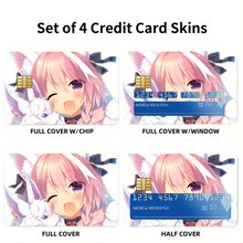 Load image into Gallery viewer, Anime Fate/Apocrypha Credit Card Skins (4-in-1 Pack)