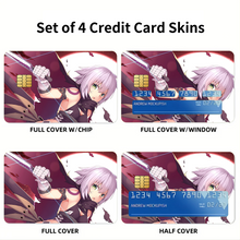 Load image into Gallery viewer, Anime Fate/Apocrypha Credit Card Skins (4-in-1 Pack)