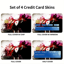 Load image into Gallery viewer, Anime Fate/Apocrypha Credit Card Skins (4-in-1 Pack)