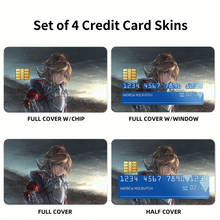Load image into Gallery viewer, Anime Fate/Apocrypha Credit Card Skins (4-in-1 Pack)