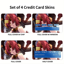Load image into Gallery viewer, Anime Fate/Apocrypha Credit Card Skins (4-in-1 Pack)