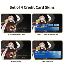Load image into Gallery viewer, Anime Fate/Apocrypha Credit Card Skins (4-in-1 Pack)