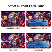 Load image into Gallery viewer, Anime Fate/Apocrypha Credit Card Skins (4-in-1 Pack)