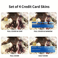 Load image into Gallery viewer, Anime Fate/Stay Night Credit Card Skins (4-in-1 Pack)