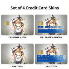 Load image into Gallery viewer, Anime Fate/Stay Night Credit Card Skins (4-in-1 Pack)