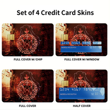 Load image into Gallery viewer, Anime Fate/Stay Night Credit Card Skins (4-in-1 Pack)
