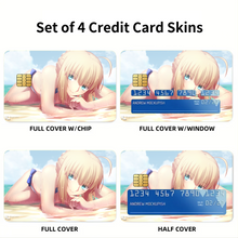 Load image into Gallery viewer, Anime Fate/Stay Night Credit Card Skins (4-in-1 Pack)