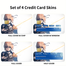Load image into Gallery viewer, Anime Fate/Stay Night Credit Card Skins (4-in-1 Pack)