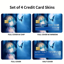 Load image into Gallery viewer, Anime Fate/Zero Credit Card Skins (4-in-1 Pack)
