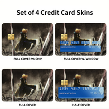 Load image into Gallery viewer, Anime Fate/Zero Credit Card Skins (4-in-1 Pack)