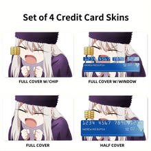 Load image into Gallery viewer, Anime Fate/Zero Credit Card Skins (4-in-1 Pack)