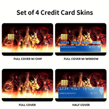 Load image into Gallery viewer, Anime Fate/Zero Credit Card Skins (4-in-1 Pack)