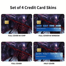 Load image into Gallery viewer, Anime Fate/Zero Credit Card Skins (4-in-1 Pack)