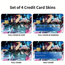 Load image into Gallery viewer, Anime Fate/Zero Credit Card Skins (4-in-1 Pack)