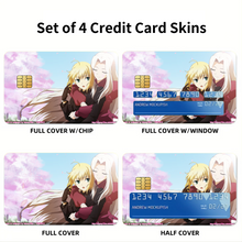 Load image into Gallery viewer, Anime Fate/Zero Credit Card Skins (4-in-1 Pack)