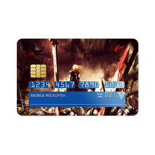 Load image into Gallery viewer, Anime Fate/Zero Credit Card Skins (4-in-1 Pack)